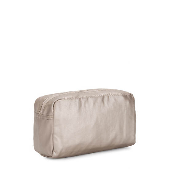 Kipling Gleam Metallic Pouch Tassen Beige | België 1083UZ